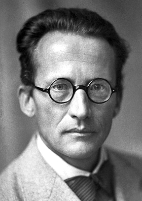 Retrato de Erwin Schrödinger en 1933