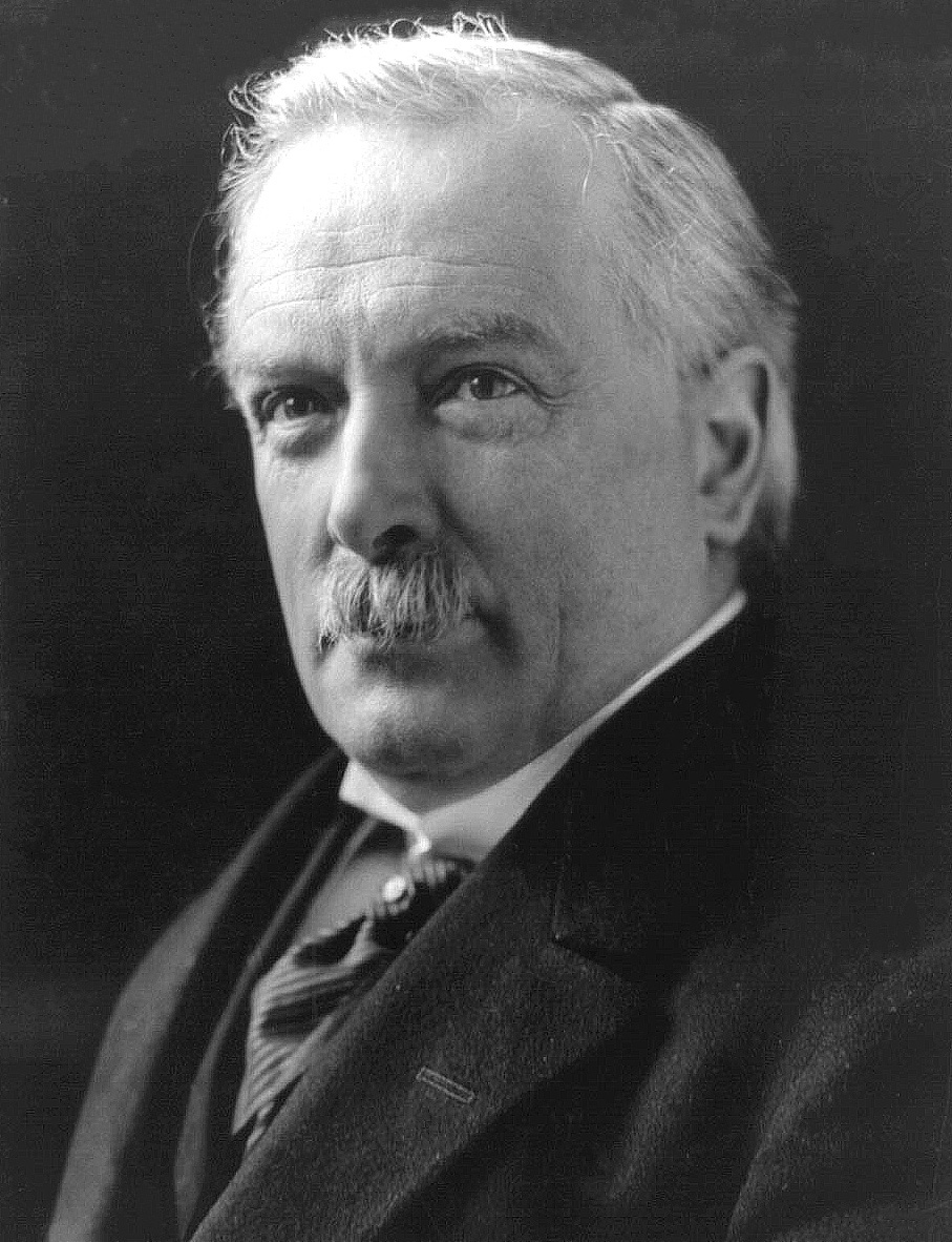 Retrato fotográfico de David Lloyd George
