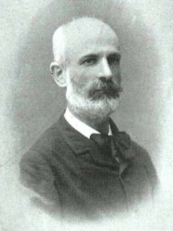 Retrato de Francisco Giner de los Ríos en 1881