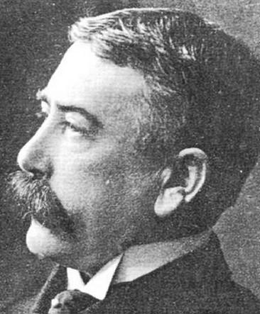 Retrato fotográfico de Ferdinand de Saussure