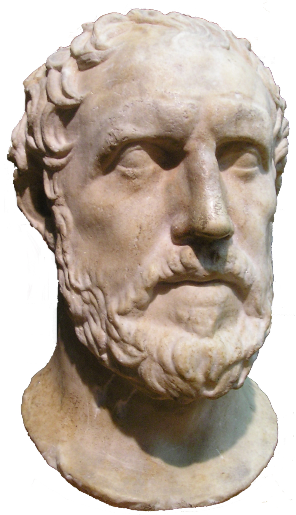 Busto de mármol de Tucídides