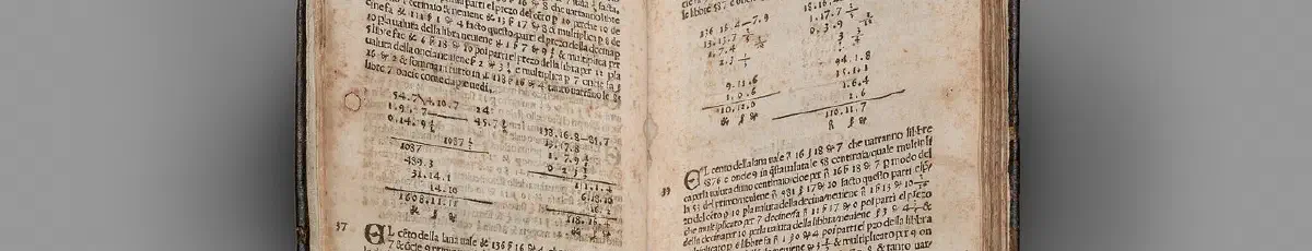 Summa de Arithmetica — Administración y gestión