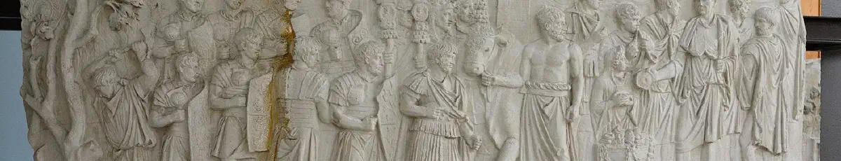 Trajan's Column - NMR - panel 085 A — Historia