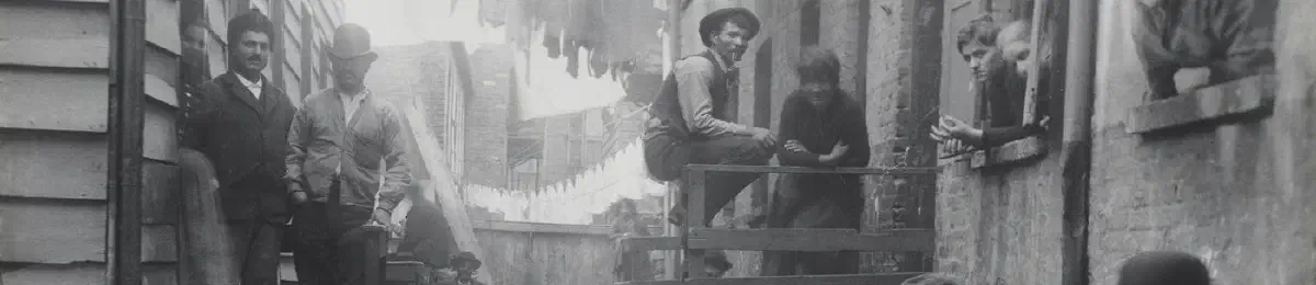 Bandits' Roost, 59½ Mulberry Street, Nueva York — La desigualdad, medida